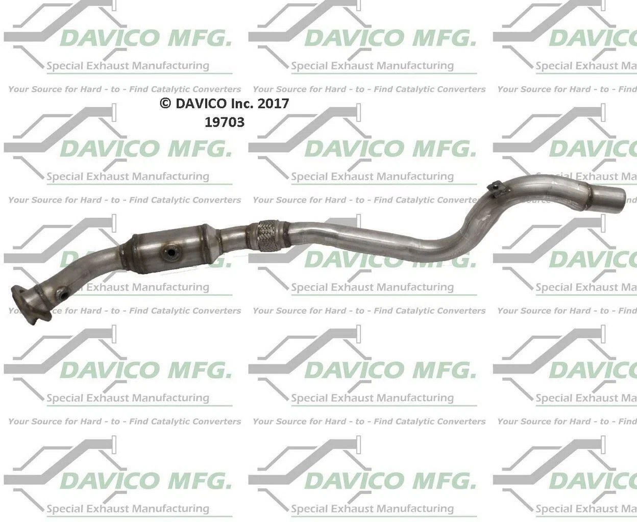 2011-2014 Chrysler 300 Catalytic Converter 19703
